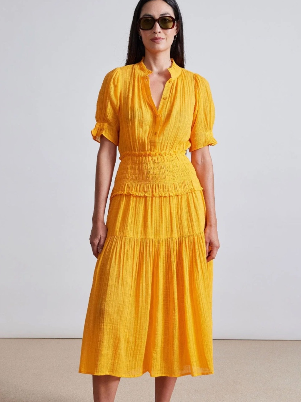 APIECE APART 'Las Alturas' Midi Dress; NWT SMALL
